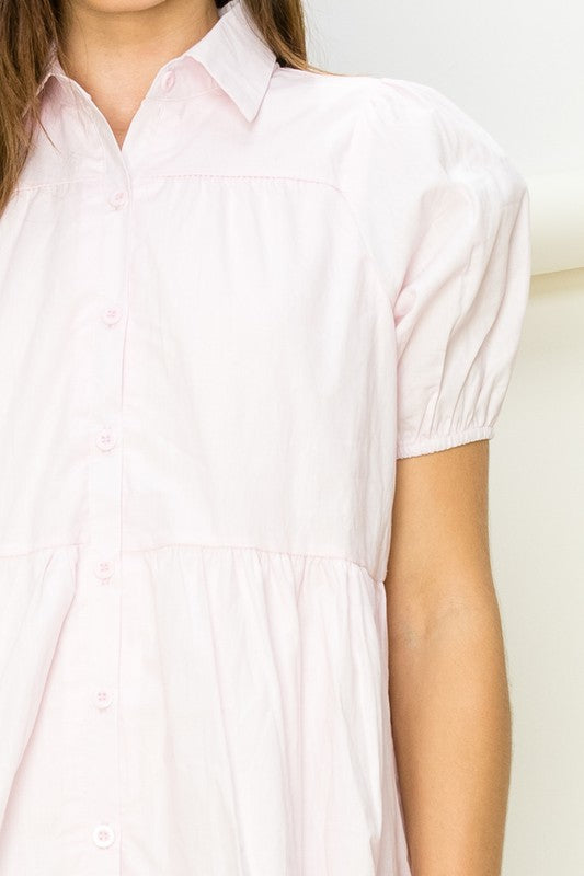 Natalia Button-up Dress