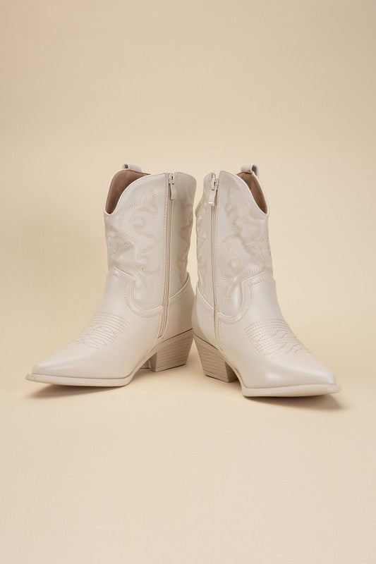 Willow Western Booties