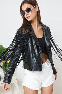 Kacey Faux Leather Jacket