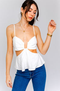 Sheryl Cutout Cami Top