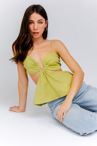 Sheryl Cutout Cami Top