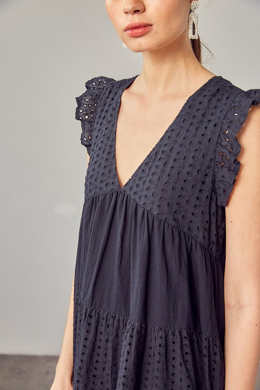 Elizabeth Eyelet Dress