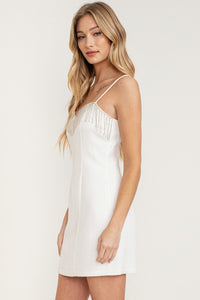 Priscilla Rhinestone Fringe Dress