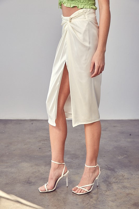 Sofia Side Slit Skirt