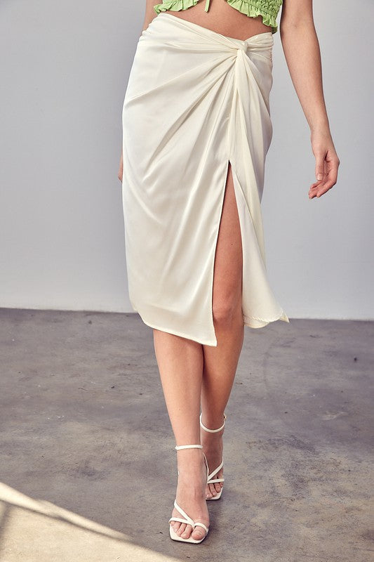 Sofia Side Slit Skirt