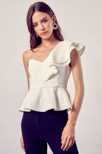 Reece Ruffle Top