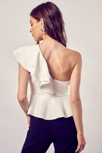 Reece Ruffle Top