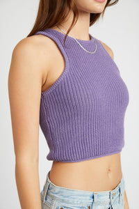 Knit Racer Tank