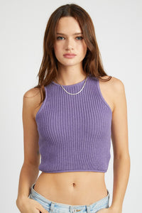 Knit Racer Tank