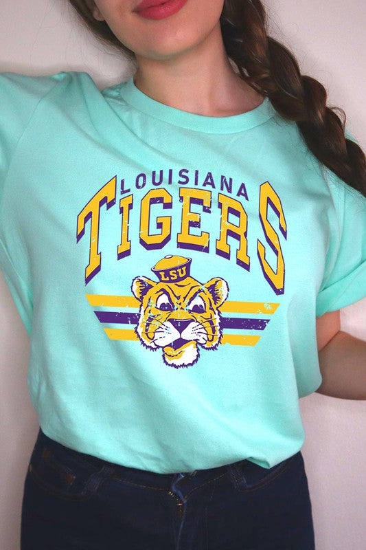 Tigers Spirit Short Sleeve Top