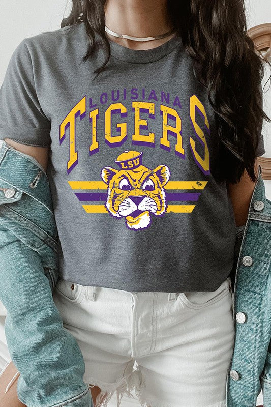 Tigers Spirit Short Sleeve Top