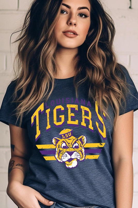 Tigers Spirit Short Sleeve Top