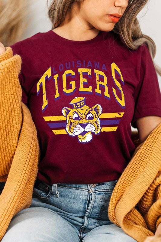 Tigers Spirit Short Sleeve Top