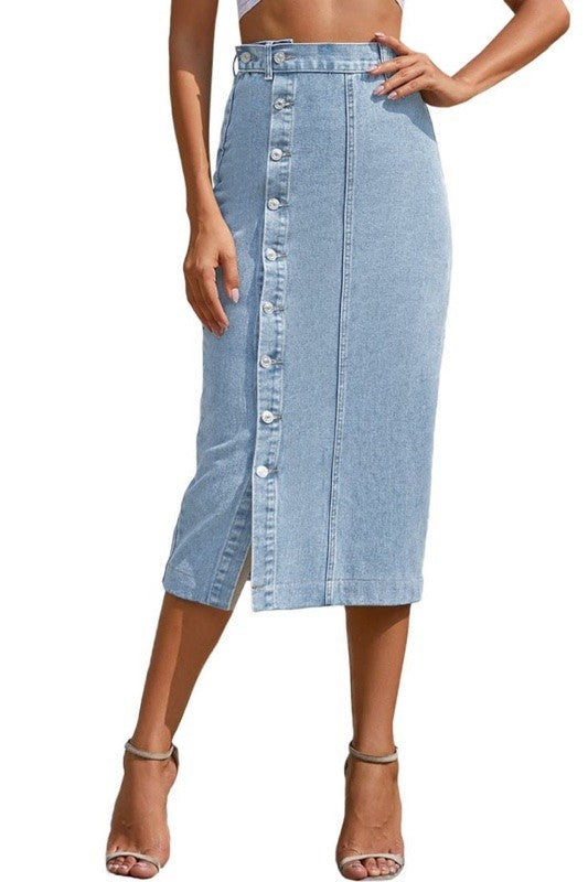 Delilah Denim Skirt