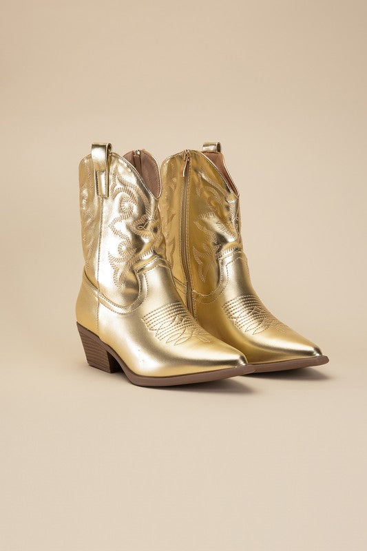 Willow Western Booties