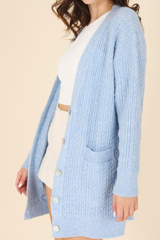 Periwinkle Cardigan