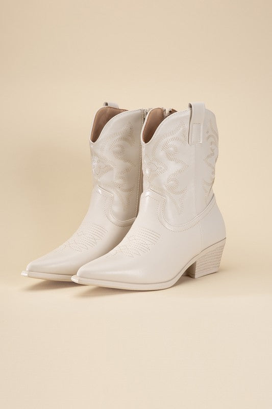 Willow Western Booties