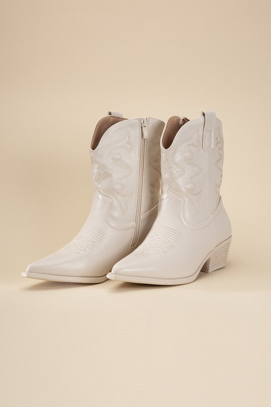 Willow Western Booties