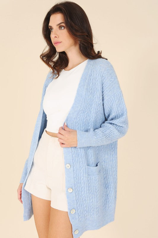 Periwinkle Cardigan