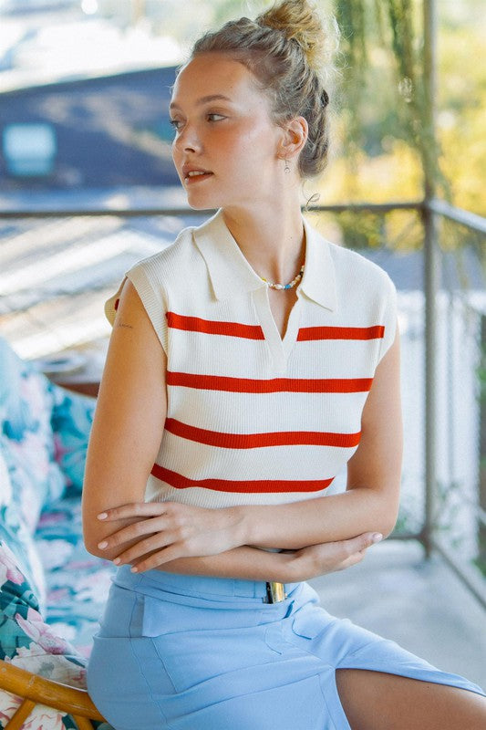 Susannah Striped Top