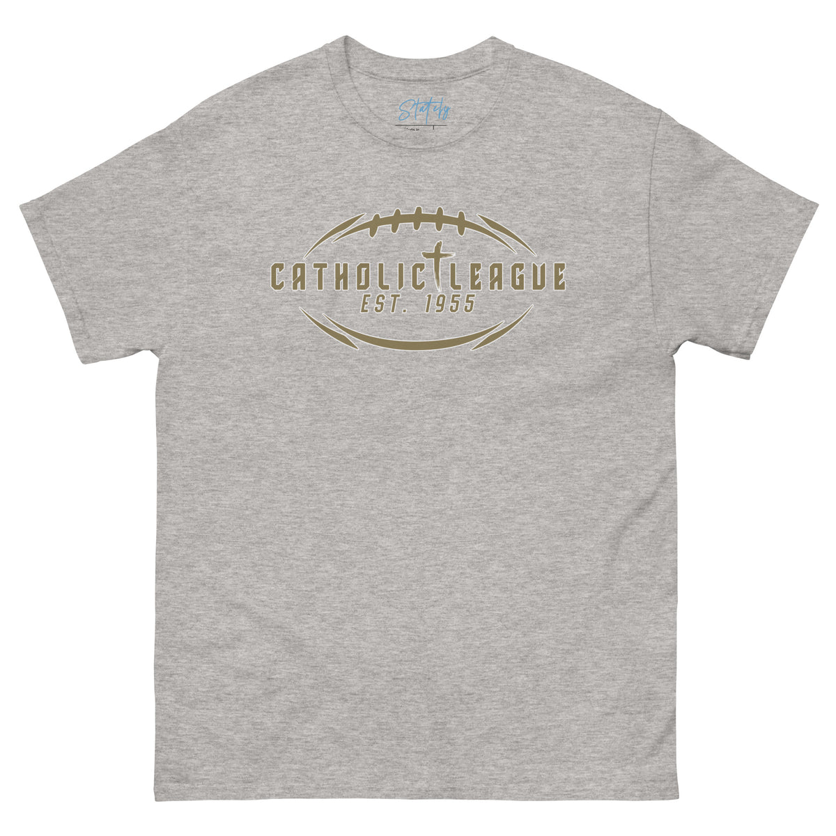 Catholic League Football tee