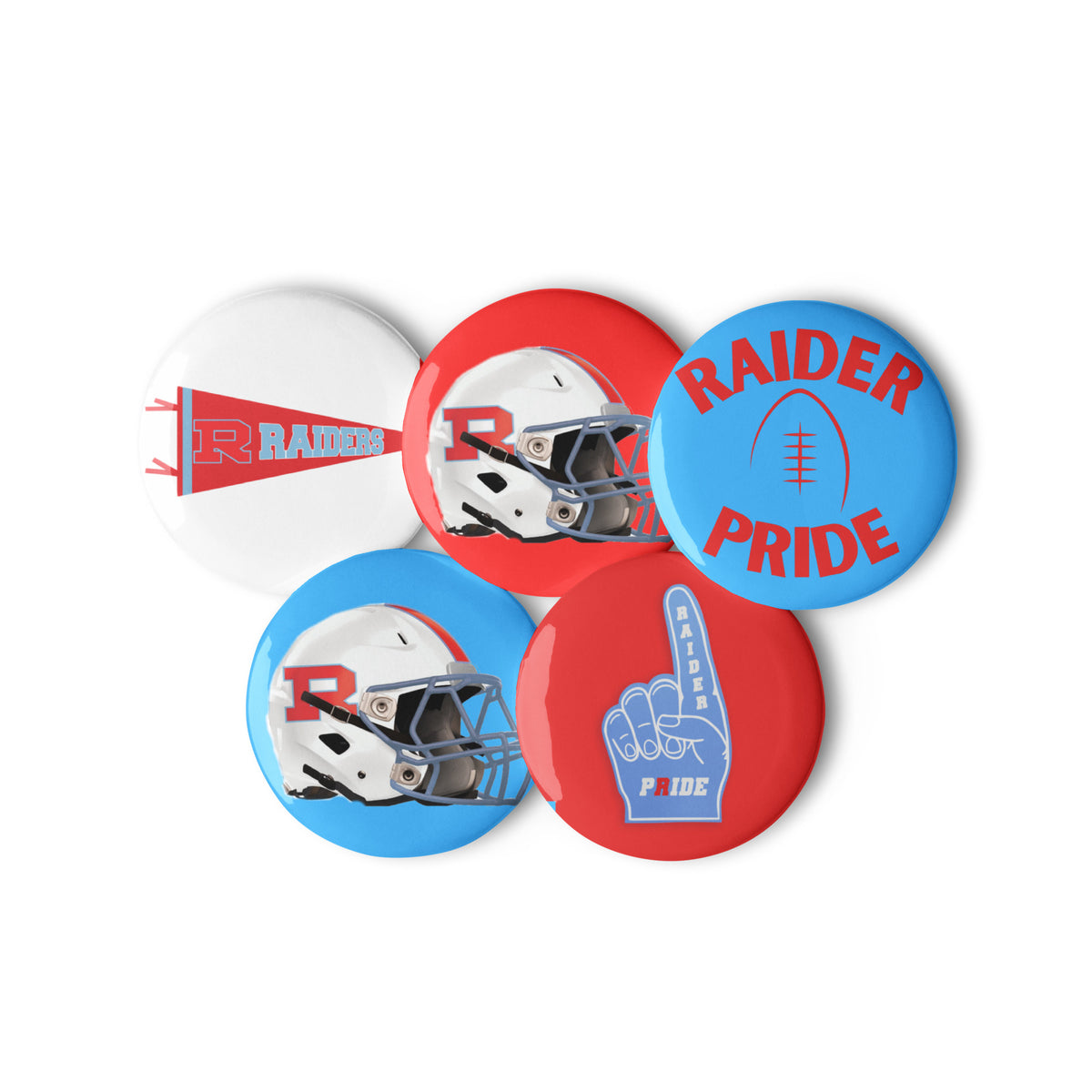 Raiders Button Set