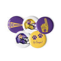 Cougars Button Set