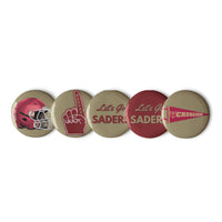 Crusaders Button Set