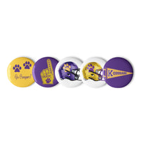 Cougars Button Set