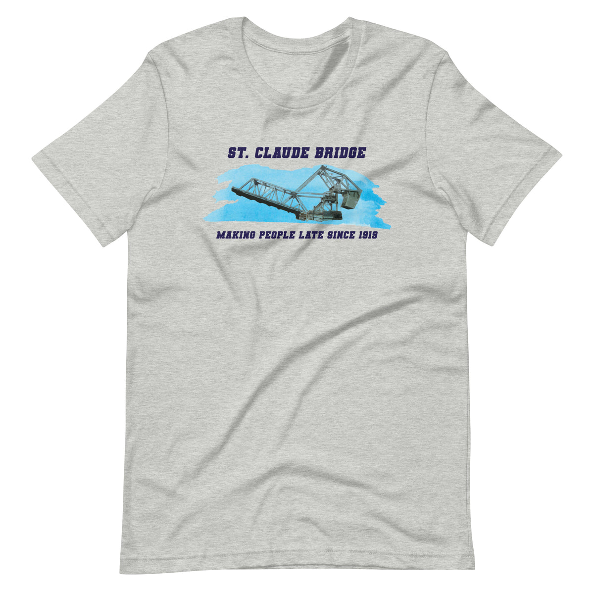 St. Claude Bridge tee (light colors)