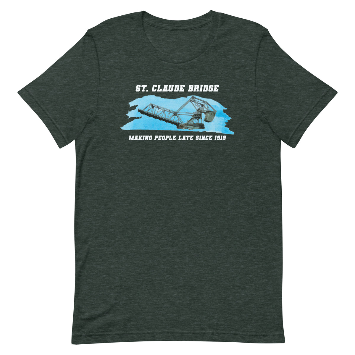 St Claude Bridge tee