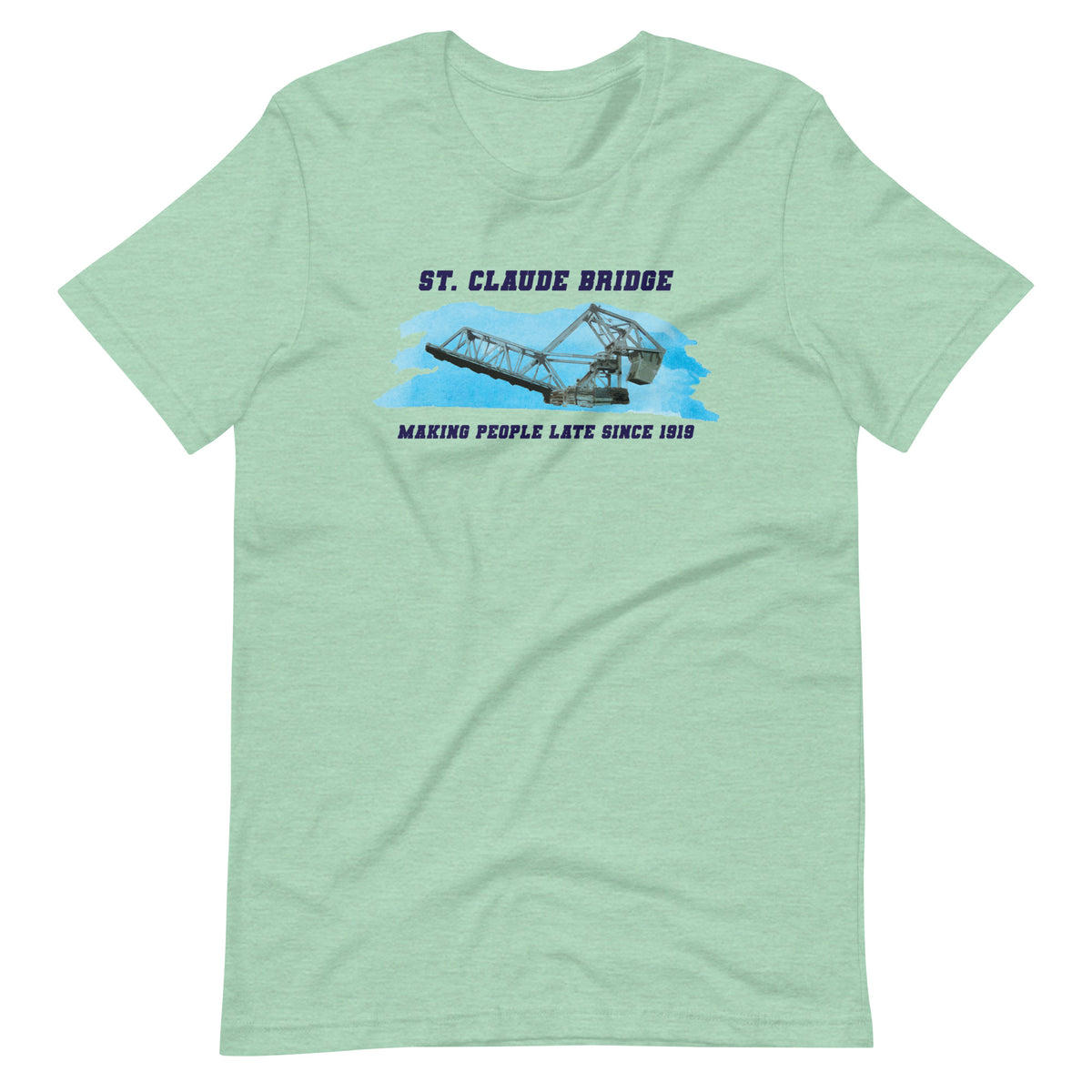 St. Claude Bridge tee (light colors)