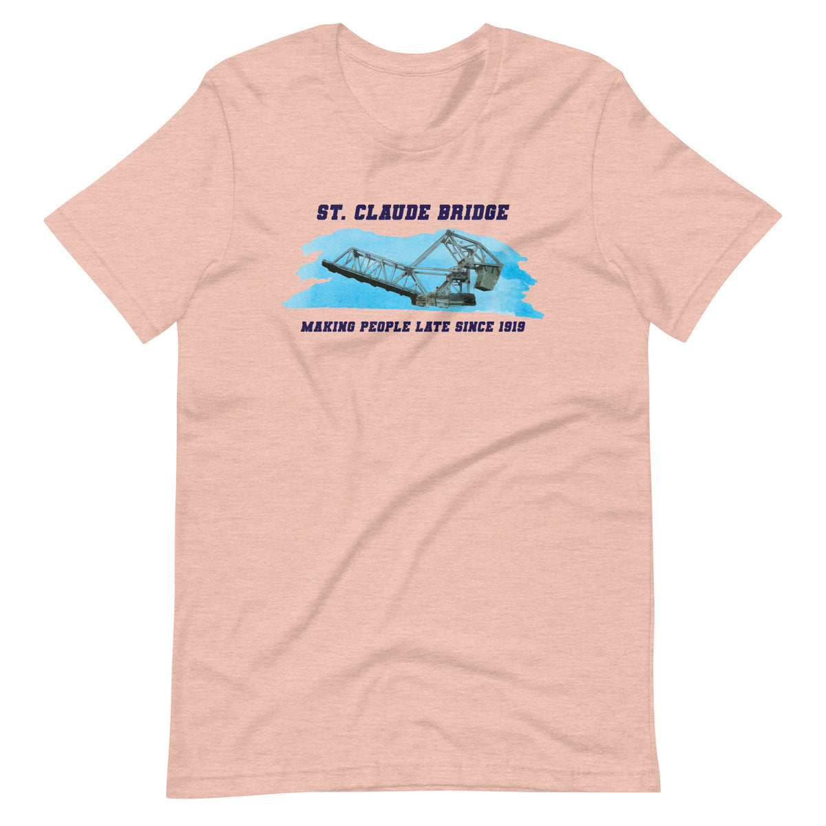 St. Claude Bridge tee (light colors)