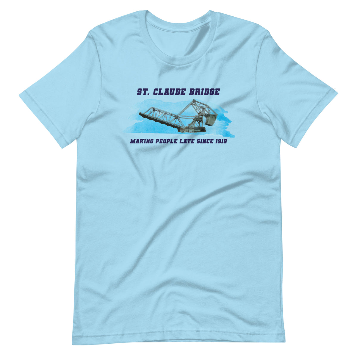 St. Claude Bridge tee (light colors)