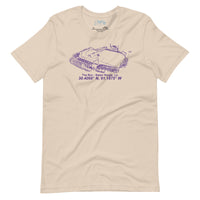 THE BOX tee -Purple