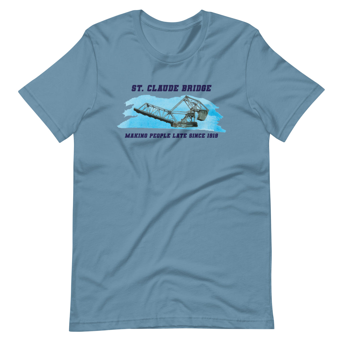 St. Claude Bridge tee (light colors)