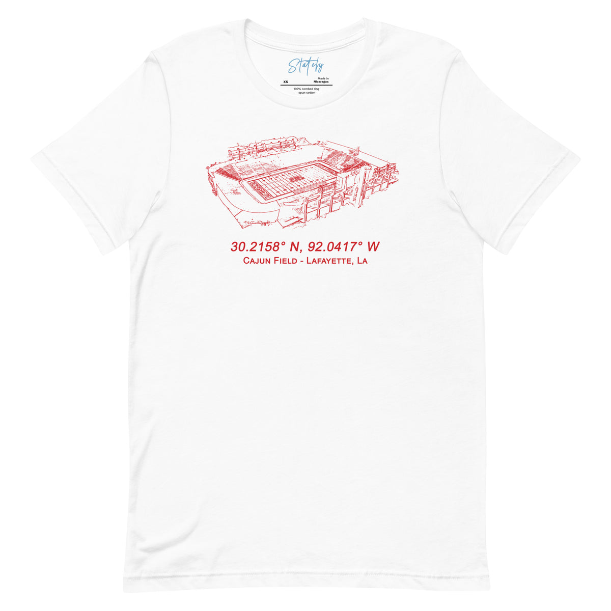 CAJUN FIELD tee