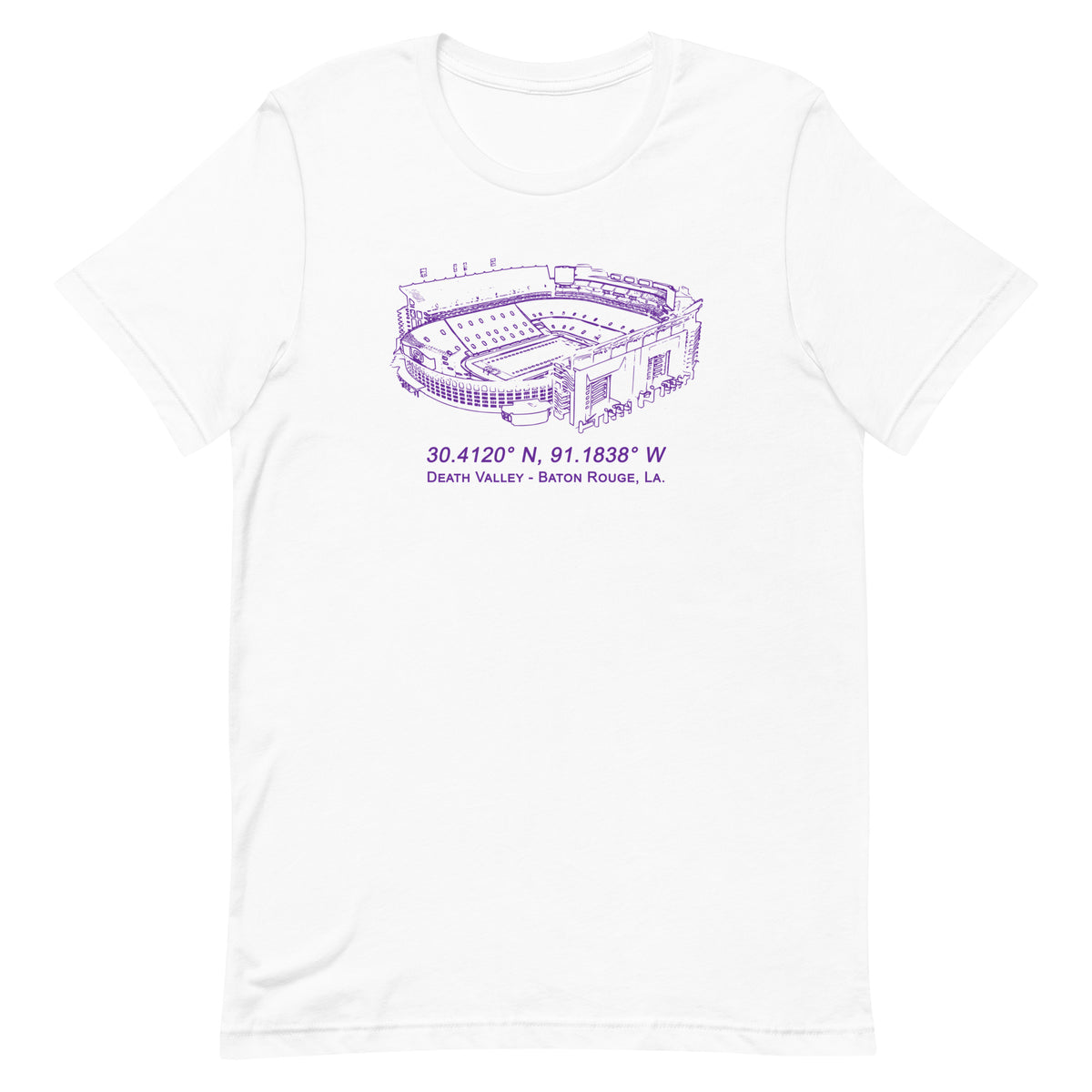 DEATH VALLEY (Purple) tee