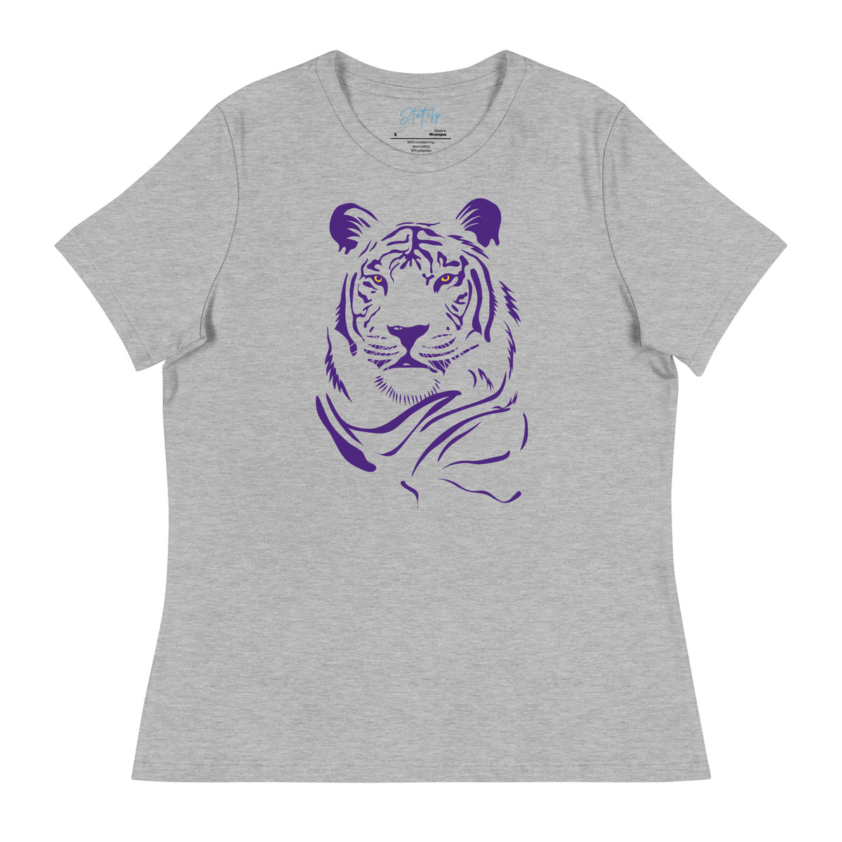 TIGER EYES Women's Relaxed Tee