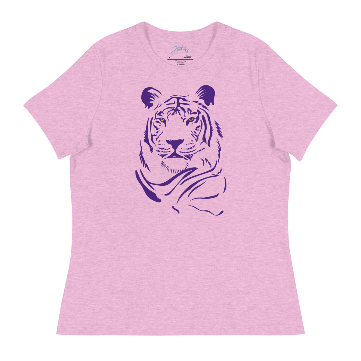 TIGER EYES Women's Relaxed Tee